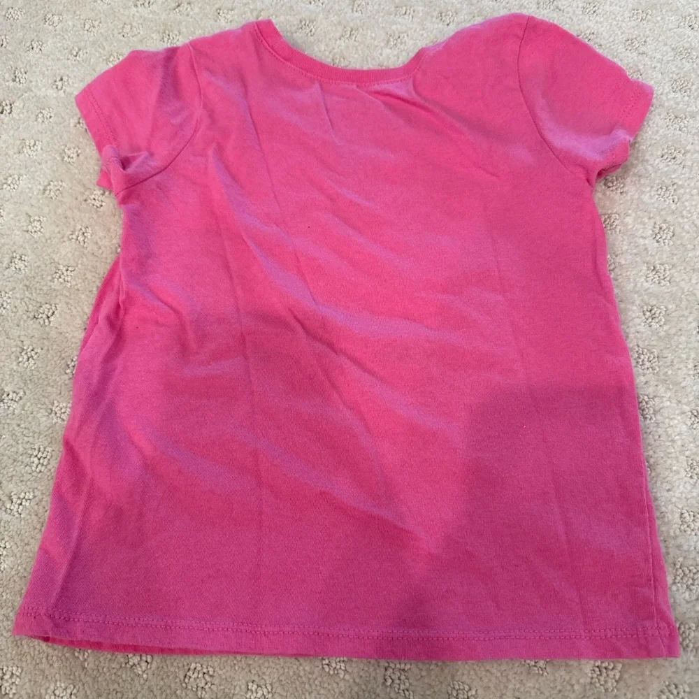 The Children’s Place 4T Pink Easter Bunny Graphic Tee Girls
